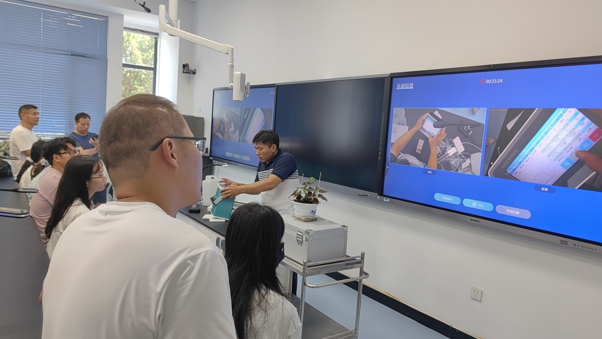 凡耕科技走进西北农林科技大学进行FS-3080H光合作用测定仪现场